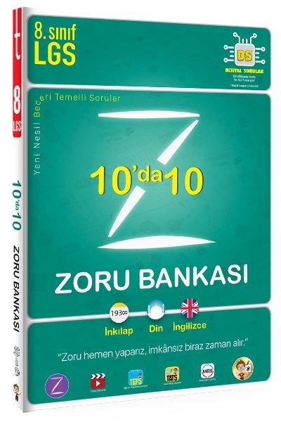 8.Sınıf 10'da 10 Zoru Bankası