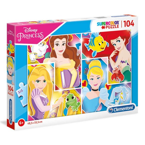 Clementoni 104 Parça Puzzle Princess 2 27146