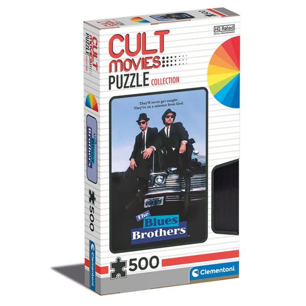 Clementoni 500 Parça Cult Movies Yetişkin Puzzle - The Blues Brothers 35109