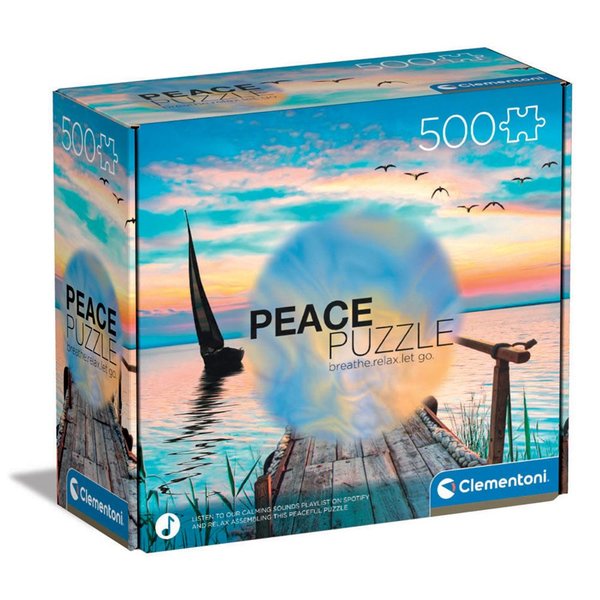 Clementoni 500 Parça Peace Puzzle Yetişkin Puzzle - Peaceful Wind 35121