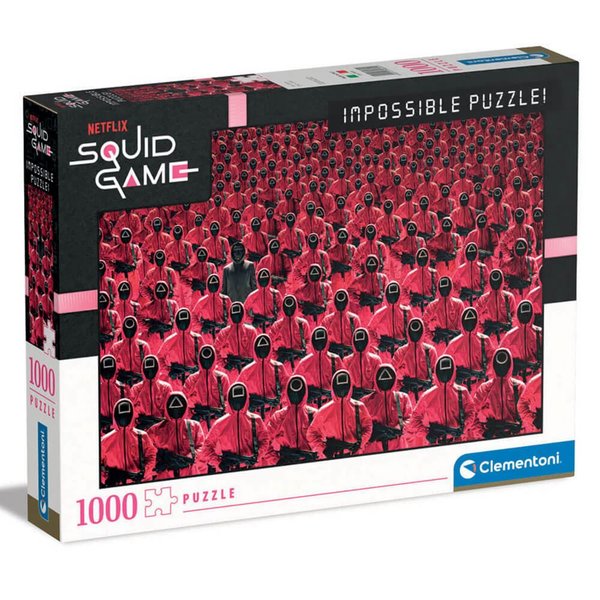 Clementoni 1000 Parça Squid Game Yetişkin Puzzle Impossible 39695