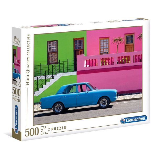 Clementoni 500 Parça High Quality Collection Yetişkin Puzzle - Blue Car 35076