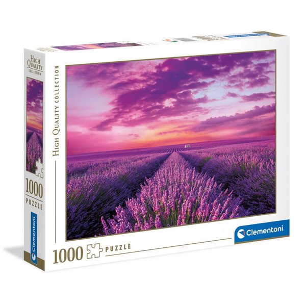 Clementoni 1000 Parça High Quality Collection Yetişkin Puzzle Lavender Field 39606