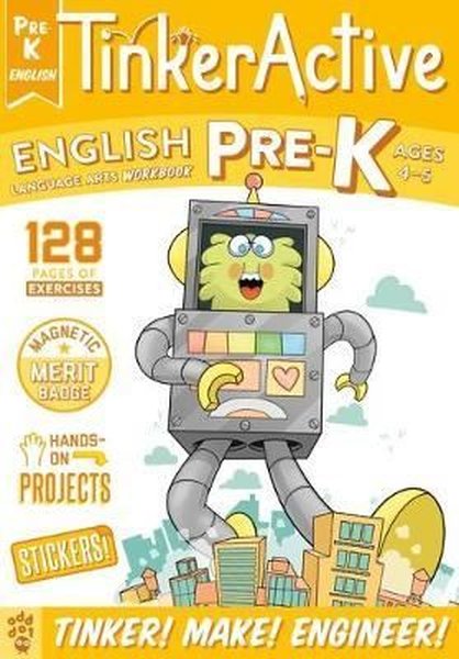 TinkerActive Workbooks: Pre-K English Language Arts