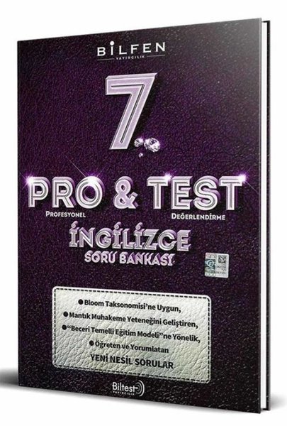 7.Sınıf Pro&Test İngilizce Soru Bankası