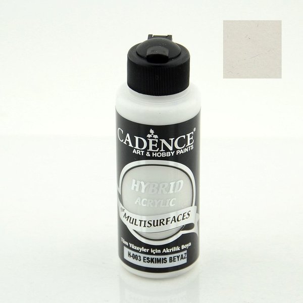 Cadence Hybrid Akrilik Multisurfaces H-003 Eskimiş Beyaz 120Ml