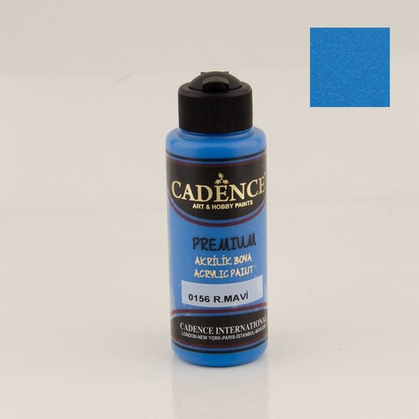 Cadence Premium Akrilik Boya 0156 Royal Mavi 120Ml