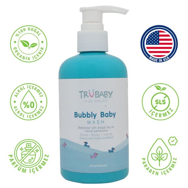 Trubaby Bubble Baby Body & Hair Wash