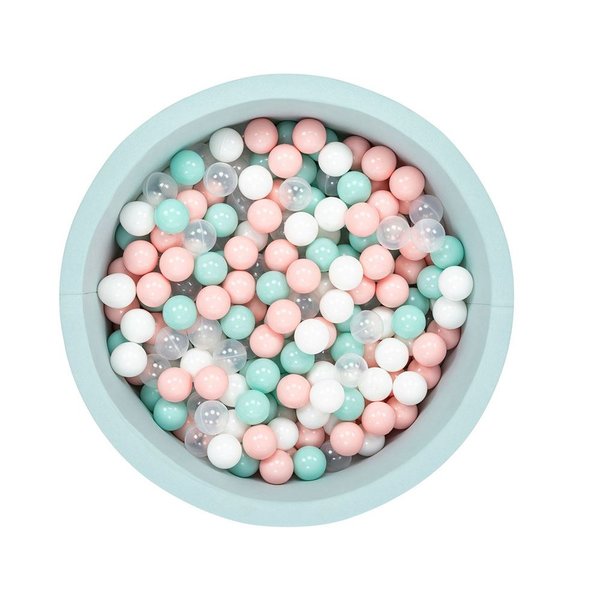 Wellgro Bubble Pops Jumbo Mint Top Havuzu - Pembe/Beyaz/Seffaf/Mint Top