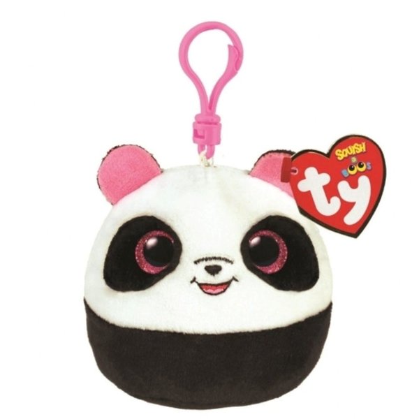 Ty Bamboo  Panda Squish Clip