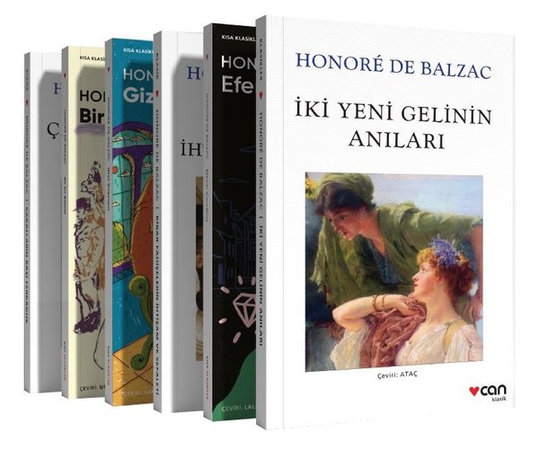 Honore de Balzac Seti 6 Kitap Takım (Honore de Balzac) Fiyat