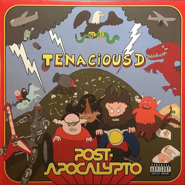 Tenacious D Post-Apocalypto Plak