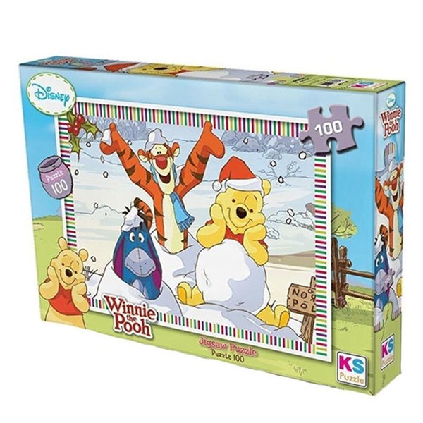 Ks Games Winnie The Pooh 100 Parça Puzzle