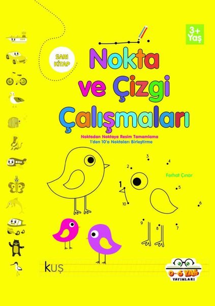 Nokta ve Çizgi Çalışmaları - Sarı Kitap