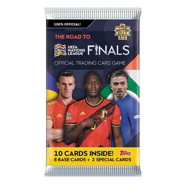 Topps UEFA 2022 Uluslar Ligi Final Yolu Match Attax 101 Paket