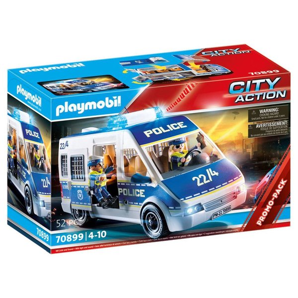 Playmobil Işıklı ve Sesli Polis Minibüsü 70899