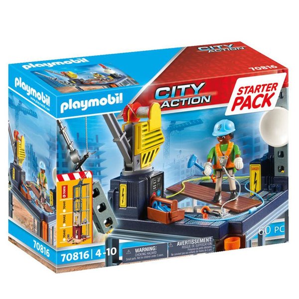 Playmobil Başlangıç Paketi Şantiye 70816