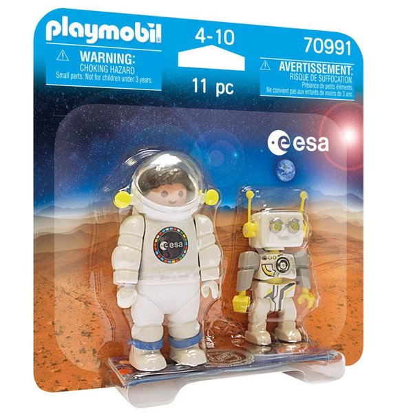 Playmobil DuoPack ESA Astronot ve ROBERt 70991