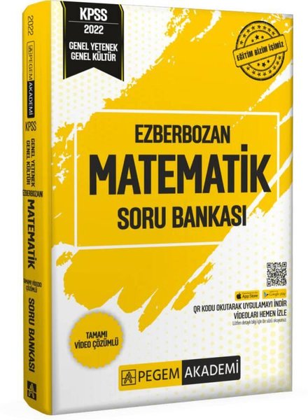 2022 KPSS Ezberbozan Genel Yetenek Genel Kültür Matematik Soru Bankası