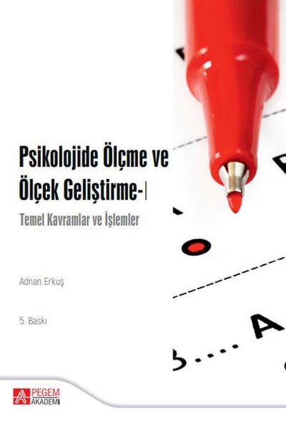 Psikolojide Ölçme ve Ölçek Geliştirme 1