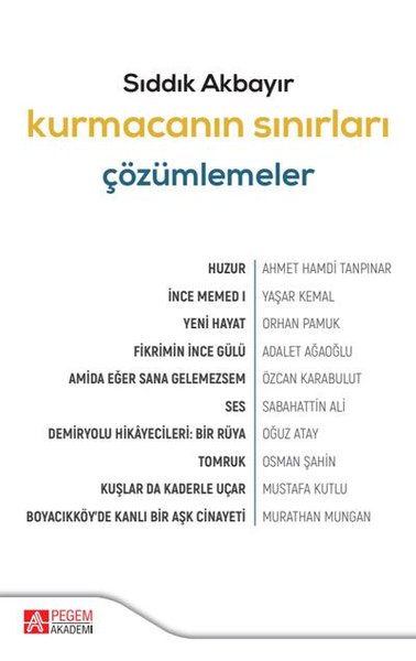 Kurmacanın Sınırları Çözümlemeler