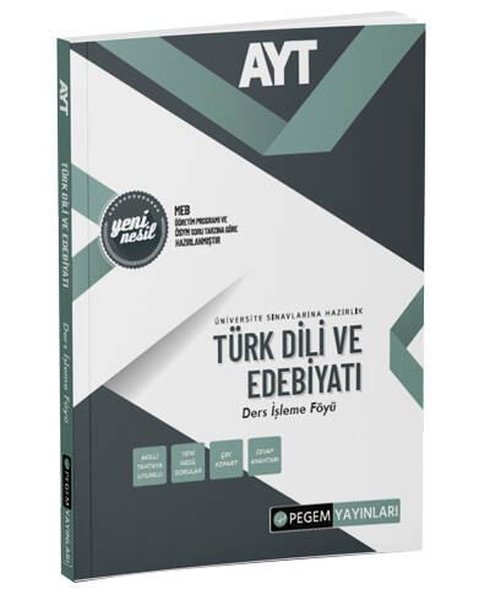 AYT Türk Dili ve Edebiyatı Ders İşleme Föyü