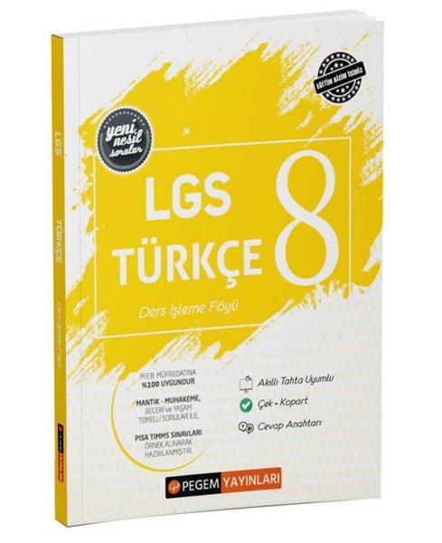 8.Sınıf LGS Türkçe Ders İşleme Föyü