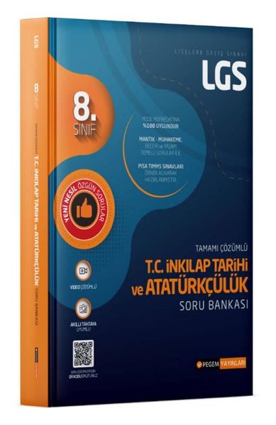 8.Sınıf LGS T.C. İnkılap Tarihi ve Atatürkçülük Soru Bankası