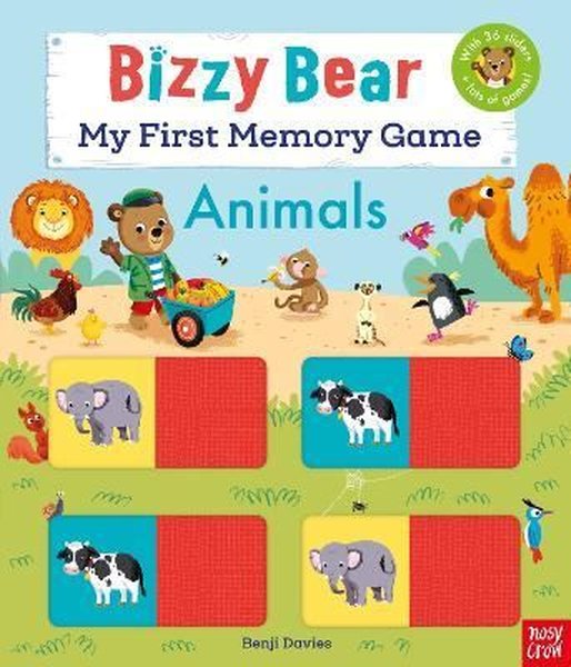 Bizzy Bear: My First Memory Game Book: Animals