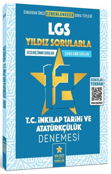 8.Sınıf LGS T.C.İnkılap Tarihi ve Atatürkçülük 12 Deneme