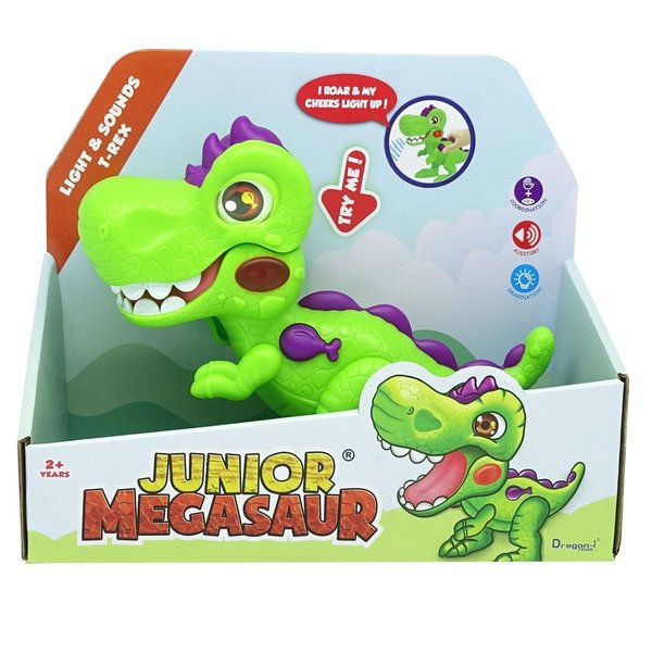 Junior Megasaur Sesli Işıklı T-Rex