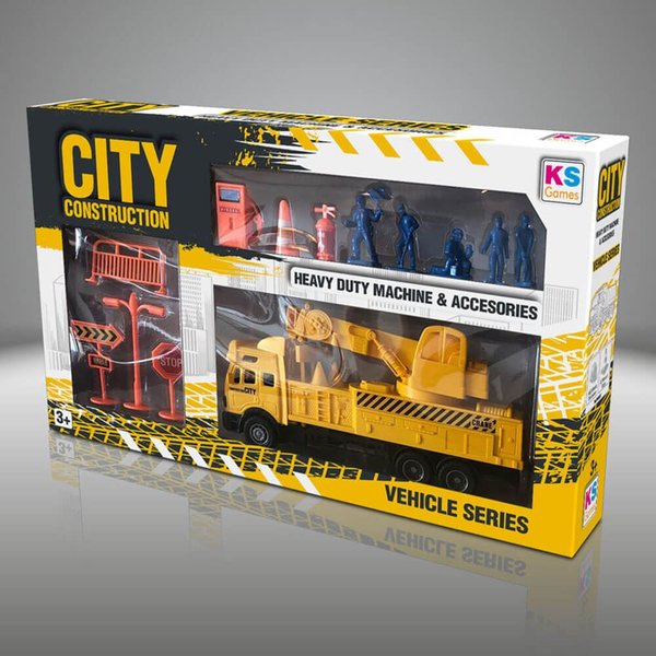 Ks Games City Construction Crane Araç Seti 251159
