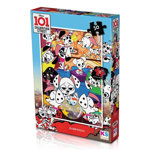 Ks Games 101 Dalmatian Puzzle 50DAL709