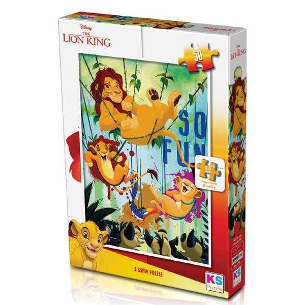 Ks Games Lion King Puzzle 50LK709