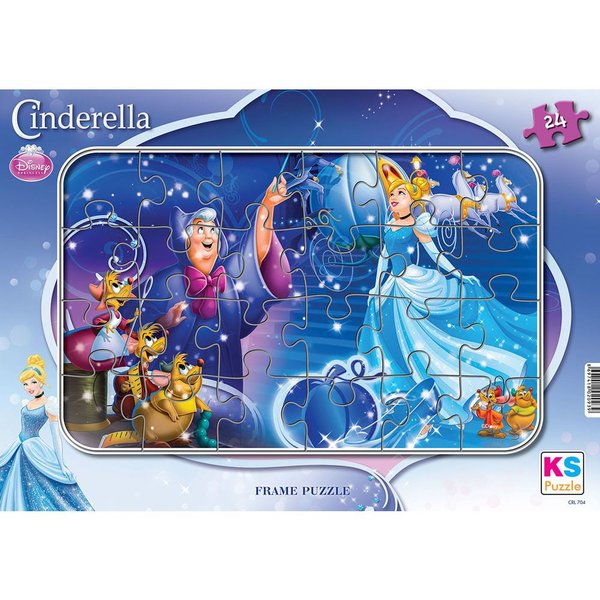 Ks Games Cinderella Frame PuzzleCRL704