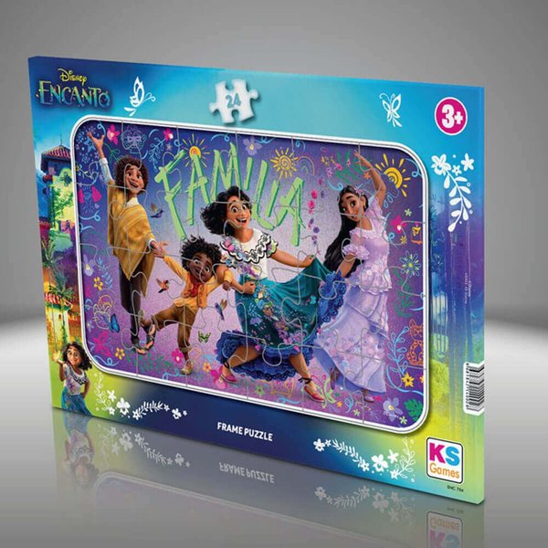 Ks Games Encanto Frame Puzzle 24 ENC 704