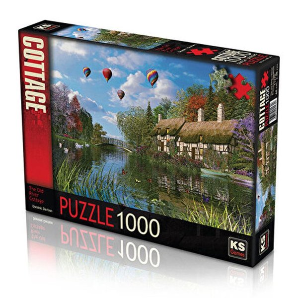 Ks Games Old River Cottage (Dominic Davison) 1000 Parça Puzzle 11272