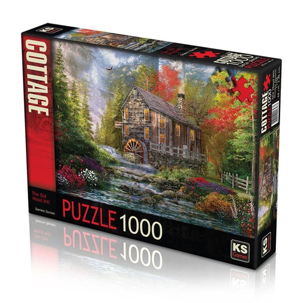 Ks Games The Old Wood Mill Dominic Davison 1000 Parça Puzzle 11356