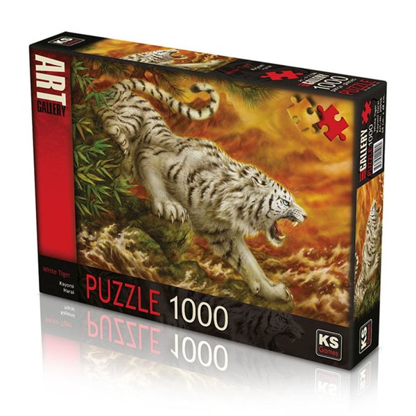Ks Games White Tiger 1000 Parça Puzzle 20506