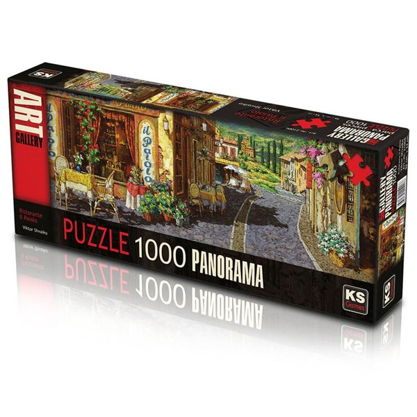Ks Games Panoramik Ristorante Il Paiolo 1000 Parça Panorama Puzzle 21006
