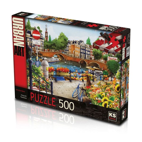 Ks Games Amsterdam 500 Parça Puzzle 20006