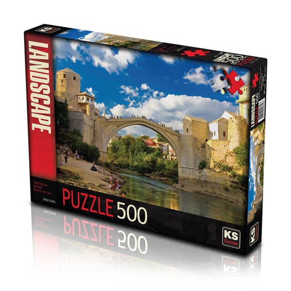Ks Games Old Moster Bridge Bosna Hersek 500 Parça Puzzle 11304
