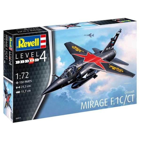 Sunman Revell Model Set Mirage F-1 C / Ct