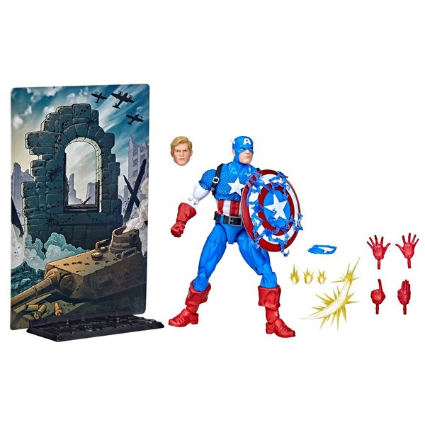 Marvel Legends 20th Anniversary Series 1 Captain America Aksiyon Figürü