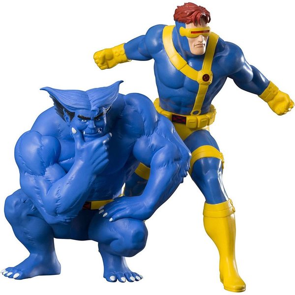 X-Men '92 Cyclops & Beast ARTFX+ İkili Heykel Seti