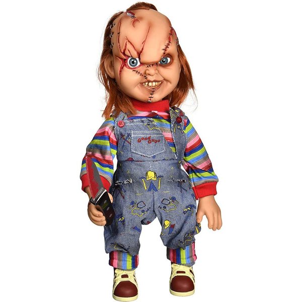 Bride of Chucky - Talking Scarred Chucky (Mega Scale)