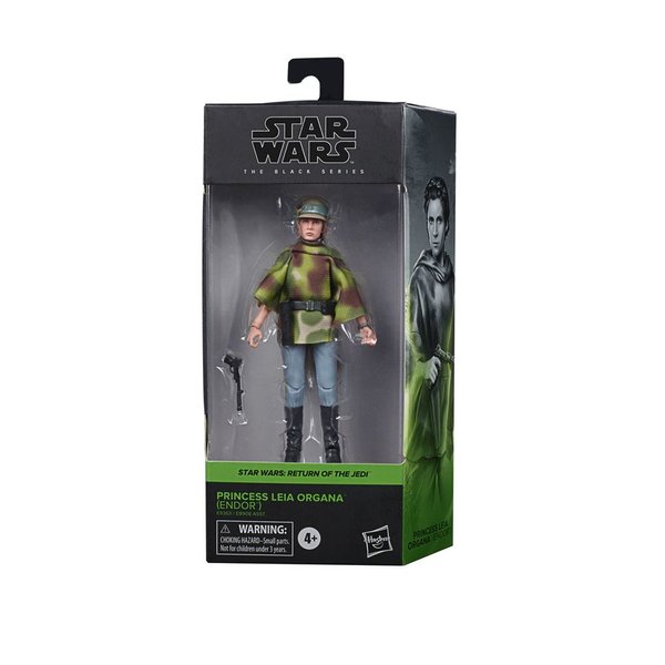 Star Wars The Black Series Princess Leia Organa (Endor) Figürü