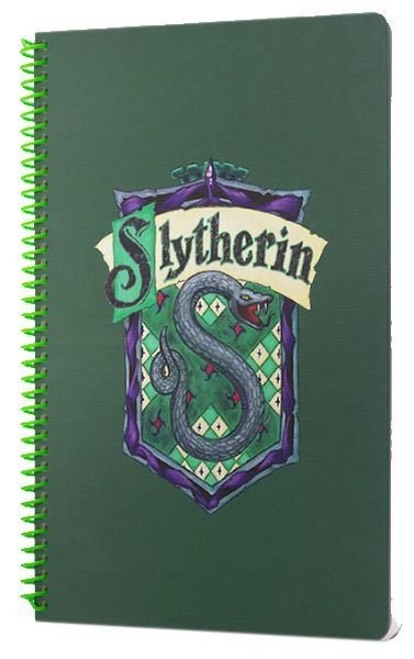 Harry Potter Slytherin Spiralli Defter Yeşil 80 Yaprak 17 x 24 388579
