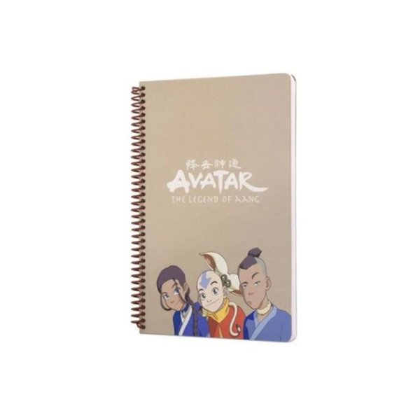 Avatar Katara Sokka Aang Spiralli Defter Krem 80 Yaprak 17 x 24 388623