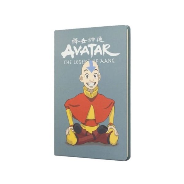Avatar Aang Sert Kapak Butik Defter Gri 80 Yaprak 15 x 21 388098